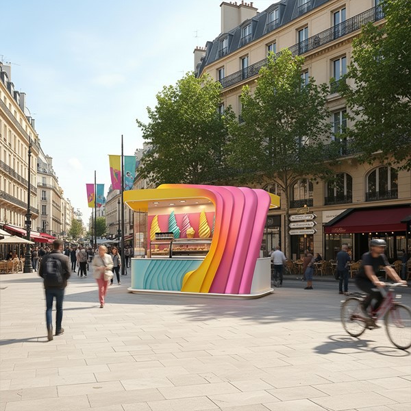 Fiberglass Food Kiosk11 Fiberglass Food Kiosk11