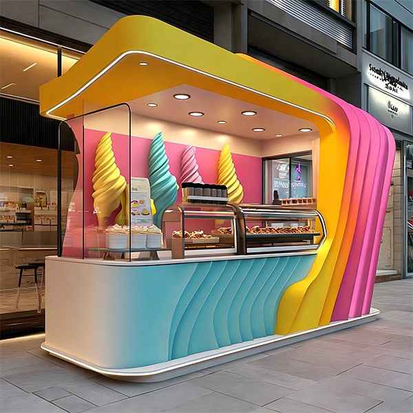 Fiberglass Food Kiosk1 Fiberglass Food Kiosk1