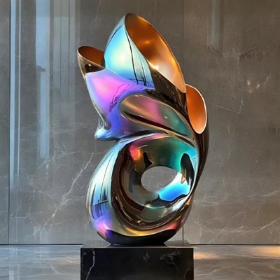 Apstraktna podna skulptura